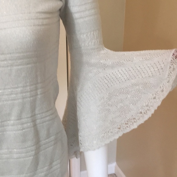 White House Black Market Flutter Sleeve Sweater. P/A886/750 - Picture 4 of 9